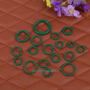 265pcs Assortment Kit Car HNBR Air Conditioning Rubber O Ring Seals Set Green