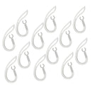 12 Pieces Sillicon Earhook Ear Loop Earloop Clip For Bluetooth Headset 6.0mm