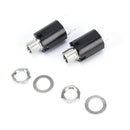 2X Guitar Endpin Jack 6.35 Input For Guitar Pickup Output Guitar Accessories â„–[