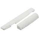 Buffalo Bone Guitar Bridge Nut Saddle for 6 String Classical Guitar White