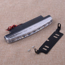 8 LED Daytime Running Lights Car Driving DRL Fog Lamp Light White Bright 12V