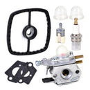 Carburetor Air Fuel Filter Spark Plug fit for Echo SRM2100 GT2000 PAS2000 Hf