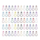 500pcs/pack Gourd Safety Pins Metal Clips Knitting Stitch Marker Tag Pins Kit