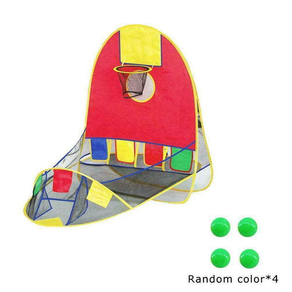 Foldable Sports Basketball Shooting Tent Game Basket Shooting Ball Fun Tent R0E2