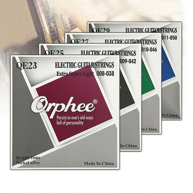 Orphee Professional Guitar Strings Hexagon Alloy Electric Guitar Strings Re