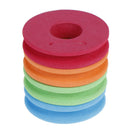 20Pcs foam winding board fishing line spools tool bobbin tackle accessories FU