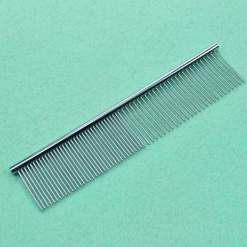 Stainless Steel Comb Hair Brush Shedding For Cat Dog Hot Trimmer Grooming U3D6