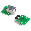 2 X Usb Type B Female Socket Breakout Board 2.54Mm Pitch Adapter Connector T1T6