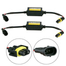2x H11 LED Headlight Wiring Decoder Canbus Anti-Flicker Resistor Error Load Q4P8