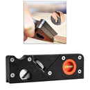 Adjustable Chamfer Plane Wood Working Hand Planer for Edge Planing Black