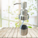 Soap Dispenser Acrylic Manual 304 Stainless Steel Bathroom Shower Pump Emul