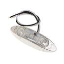 Brand New Durable 2x Car 3 LED Side Marker Clearance Lights Waterproof white