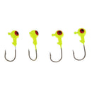 35Pcs Soft Worm Fishing Baits Lead Jig Head Hooks Simulation Lures