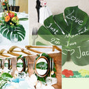 30Pcs Artificial Tropical Palm Leaves Decoration Party Luau Hawa In, Tropic E6K2