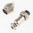 GX12 6 Pins Metal Waterproof Aviation Connector Plug & Socket