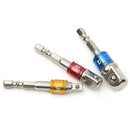 Socket Bit Adapter Drill Nut Driver Power Extension Bar 3pc Set 1/4" 3/8" 1 BX