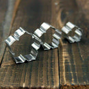 3x Metal Flower Shaped Chocolate Cookie Cake Baking New W0P8 Mold Mould Z5K6