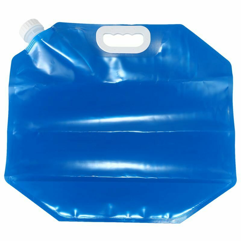 Foldable water can 10 liters blue F9R3