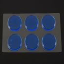 6pcs/set Snare Drum Mute Pad Drum Damper Gel Pads Snare Tom Drum Muffler