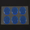 6pcs/set Snare Drum Mute Pad Drum Damper Gel Pads Snare Tom Drum Muffler