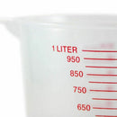 3pc Plastic Measuring Jug Set Large 4 Cup, 2 Cup and 1 Cup Capacity BPA Fre
