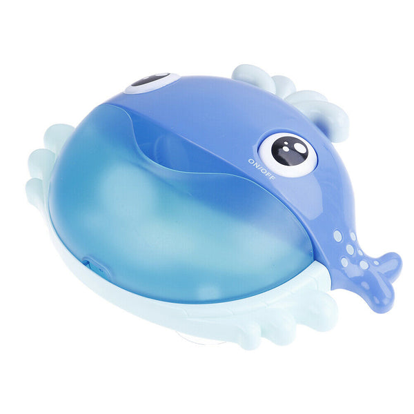 Cartoon whale bubble machine music bubble baby bath shower bathing toys Gw