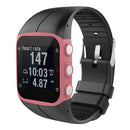 Silicone Rubber Wrist Band Replacement Strap For Polar M400 M430 Watch Black