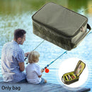 230g Outdoor Fishing Reel Storage Bag Fly Tackle Gear Lure Portable Storage L5N6