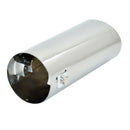 Chrome Stainless Steel Car SUV Rear Round Exhaust Pipe Tail Muffler Tip 64mm