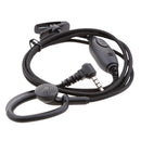 3.5mm Earpiece Headset with Mic for Yaesu Vertex FT-10 Walkie Talkie