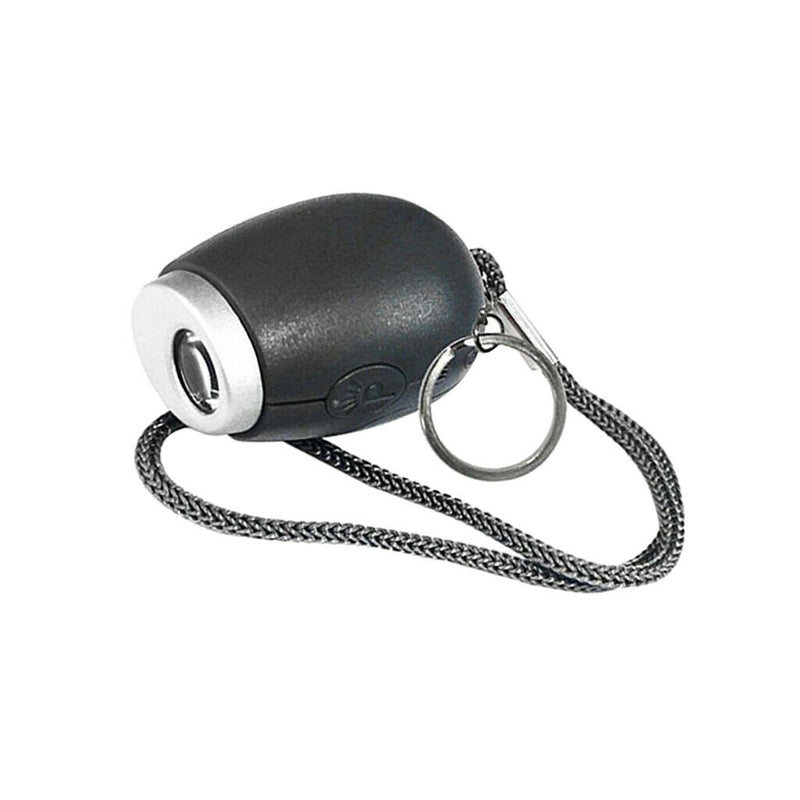 4x Portable Mini Digital Projection Clock Red Light Keychain Blue & Gray