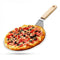 Stainless Steel Pizza Peel Shovel With Wooden Handle Cake Shovel Baking Too M9B7