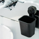 1 PC Suction Cup Toothbrush Cup Holder Rack Plastic Holder Toothpaste Stora