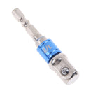 3pcs set 1/4" 3/8" 1/2" socket bit adapter drill nut driver power extension bar%