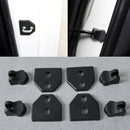 Car Door Striker Lock Protector+Check Arm Cover fit for Subaru Forester Legacy