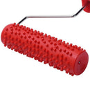 7inch Embossed Raindrop Painting Roller with Plastic Handle for Wall Decora
