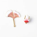 2 Pairs Earring Charms Enamel Alloy Pendants Jewelry Findings Fashion Crafts
