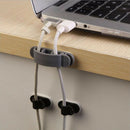 10X Cable Winder Organizer Desktop Wire Storage Charger Cable Cord Holder Cli OZ