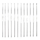 Mixed Aluminum Handle Crochet Hooks Knitting Knit Needles Weave Yarn Set- 2