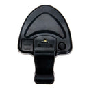 Black Electronic LED Light Fish Bite Sound Alarm Bell Clip On Fishing Rod