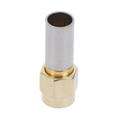 5pcs SMA Male Plug RF Coaxial Connector Crimp For RG58 RG142 RG400 LMR195 FE FT