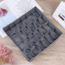 3 In 1 Bamboo Storage Box Container Drawer Divider Lidded Closet Box Ties  OZ