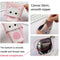 Cute Cat Pencil Case Flexible Pen Bag Zipper Box Makeup Brush Pouch White