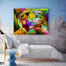 DIY Full Drill Round Diamond Painting Color Feast Art Rhinestone (DM029)