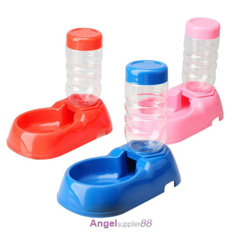 Pets Dog Water Feeder Automatic Water Tower Dispenser Dish Bowl
