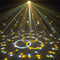 Sound Activated RGB LED Magic Ball Light Remote Control Stage DJ Disco Lamp