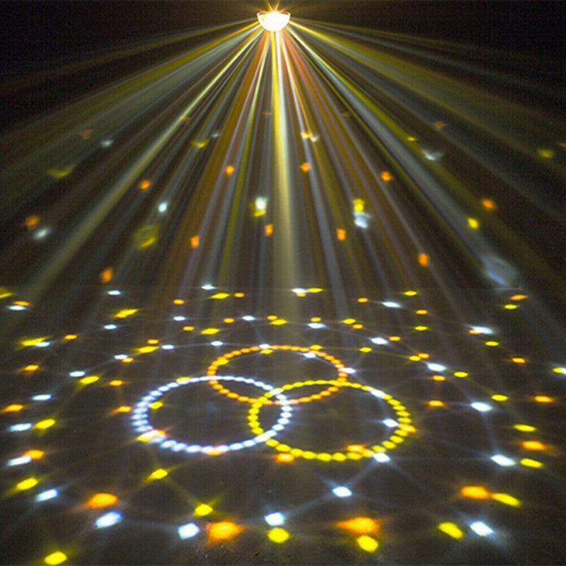 Sound Activated RGB LED Magic Ball Light Remote Control Stage DJ Disco Lamp