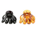 2cps Hair Claw Clips Women Large Grip Thick Hair Octopus Jaw Folding Clip