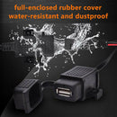 12V Motorcycle SAE to USB Phone Charger Adapter Cable Inline Fuse Waterproof New