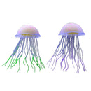 2X Aquarium Fish Tank Landscaping Decor Glow Simulation JellyFish
